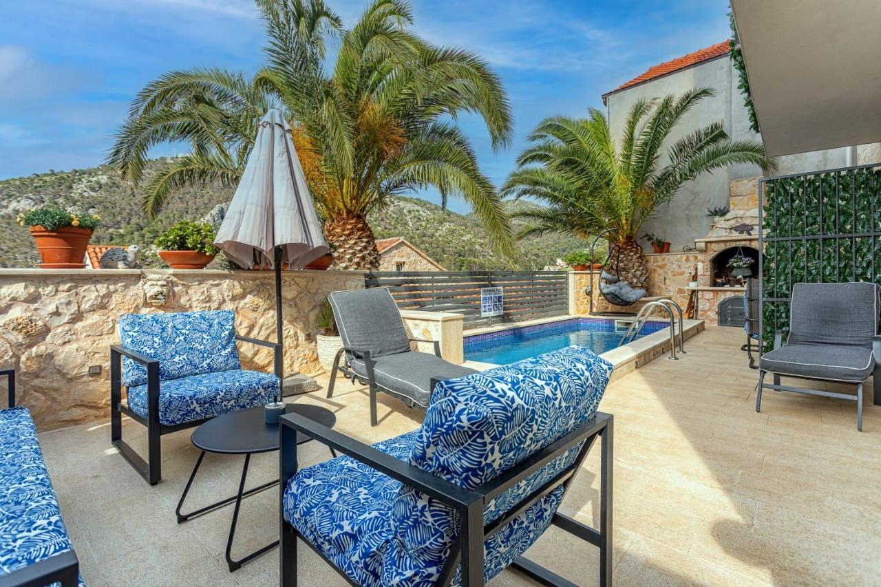 Villa Capitis In The Center Hvar Town Dış mekan fotoğraf